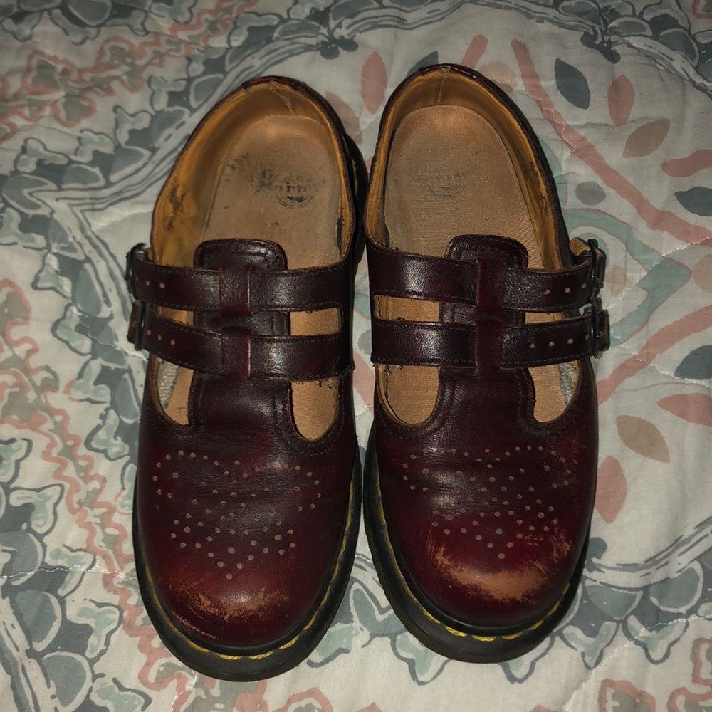 Worn Dr. Martens